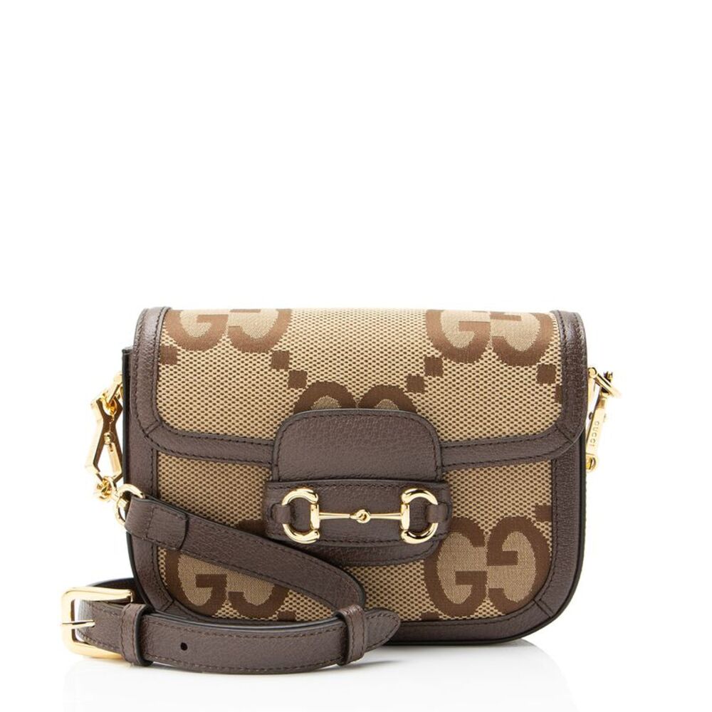 Gucci Jumbo GG Canvas Horsebit 1955 Mini Crossbody - Picture 13 of 13